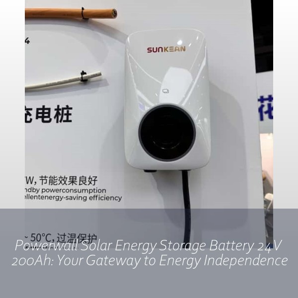 Powerwall Solar Energy Storage Battery 24V 200Ah: Your Gateway to Energy Independence
